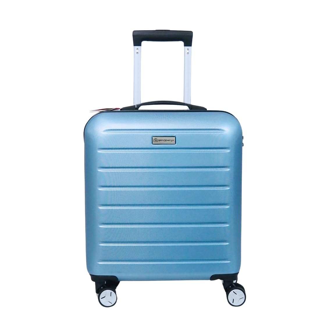 Spacewalk Cadillac Hard Case ABS Luggage, Airline-Approved Cabin Suitcase, 42ltr, 8 Spinner Wheels, Anti-Theft Zip, TSA Lock, Durable & Lightweight, 3-Years Warranty