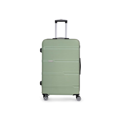 Spacewalk Gloster Hard Luggage, 76L, Medium, Smooth 8 Spinner Wheels, Durable Hard Case ABS Material, Anti-Theft Zip, TSA Lock, Lightweight, Ergonomic Telescopic Handle, 3-Year Warranty