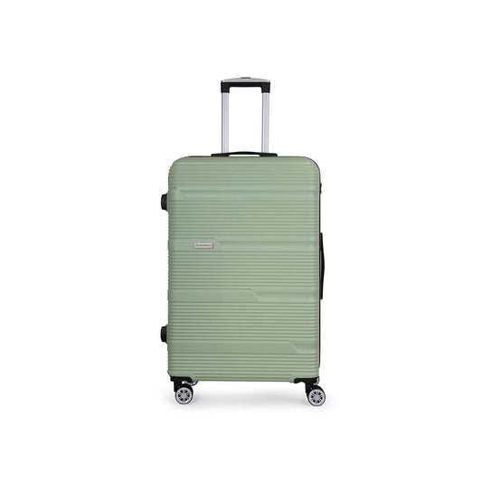 Spacewalk Gloster Hard Luggage, 76L, Medium, Smooth 8 Spinner Wheels, Durable Hard Case ABS Material, Anti-Theft Zip, TSA Lock, Lightweight, Ergonomic Telescopic Handle, 3-Year Warranty