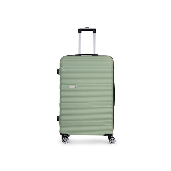 Spacewalk Gloster Hard Luggage, 76L, Medium, Smooth 8 Spinner Wheels, Durable Hard Case ABS Material, Anti-Theft Zip, TSA Lock, Lightweight, Ergonomic Telescopic Handle, 3-Year Warranty