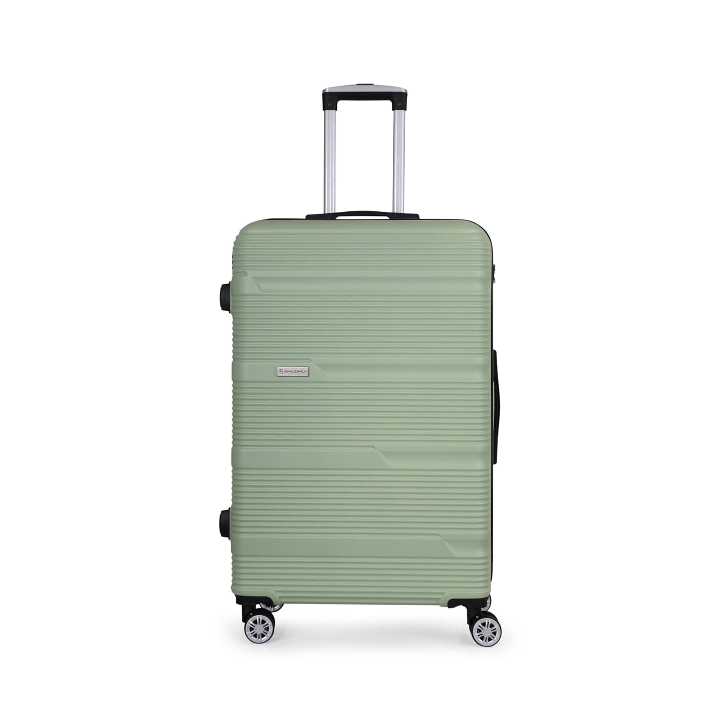 Spacewalk Gloster Hard Case ABS Luggage, 107L, Large, 8 Spinner Wheels, TSA Lock, Anti-Theft Zip, Lightweight & Durable, 3-Year Warranty, Made in India