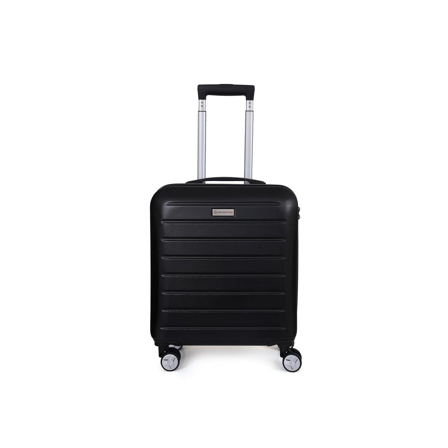 Spacewalk Cadillac Hard Case ABS Luggage, Airline-Approved Cabin Suitcase, 42ltr, 8 Spinner Wheels, Anti-Theft Zip, TSA Lock, Durable & Lightweight, 3-Years Warranty