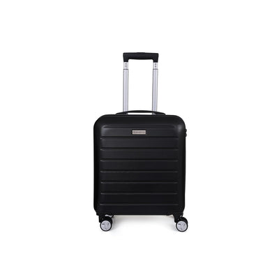 Spacewalk Cadillac Hard Case ABS Luggage, Airline-Approved Cabin Suitcase, 42ltr, 8 Spinner Wheels, Anti-Theft Zip, TSA Lock, Durable & Lightweight, 3-Years Warranty