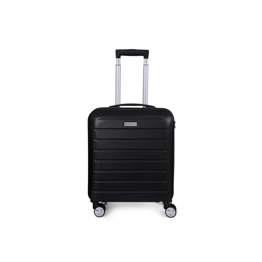Spacewalk Cadillac Hard Case ABS Luggage, Airline-Approved Cabin Suitcase, 42ltr, 8 Spinner Wheels, Anti-Theft Zip, TSA Lock, Durable & Lightweight, 3-Years Warranty